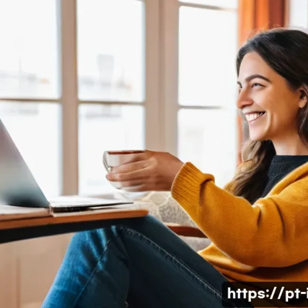 이탈리아어 유튜브 학습 채널 추천 - **Prompt:** A young woman, in her late 20s, with a warm smile, is comfortably seated on a plush armc...